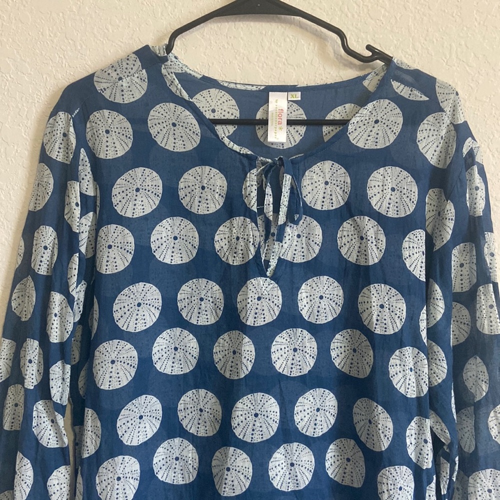 Flora by Rockflowerpaper size XL half sleeve Blouse